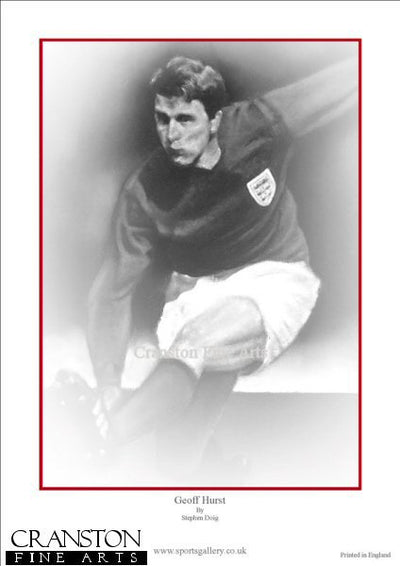 Geoff Hurst by Stephen Doig.