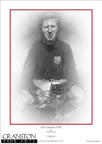 Jack Charlton OBE by Stephen Doig.