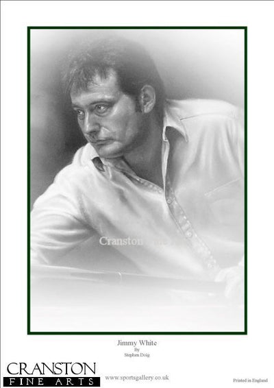 Jimmy White - Snooker Legend by Stephen Doig.