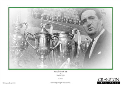 Jock Stein CBE - Celtic Legend by Stephen Doig.