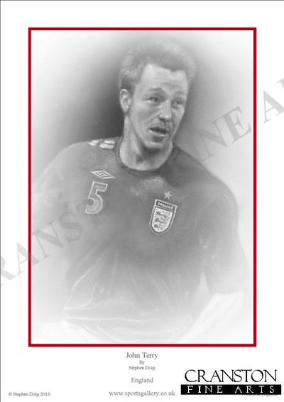 John Terry - England by Stephen Doig.