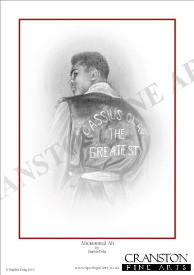 Muhammad Ali - Cassius Clay by Stephen Doig.