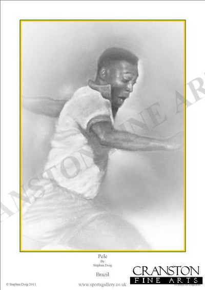 Pele by Stephen Doig.