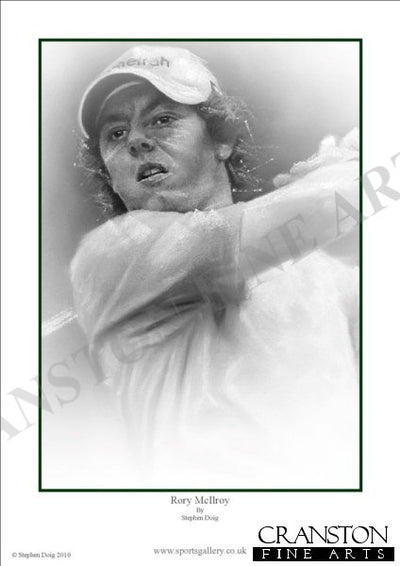 Rory McIlroy by Stephen Doig.