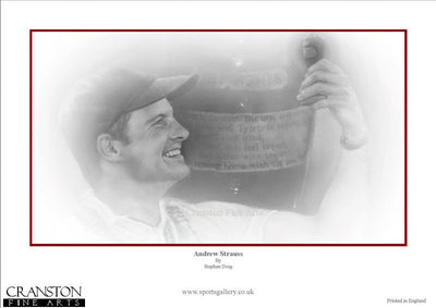 Andrew Strauss by Stephen Doig.