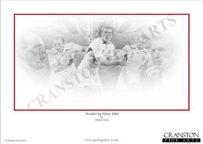 England - World Cup Glory 2003 by Stephen Doig.