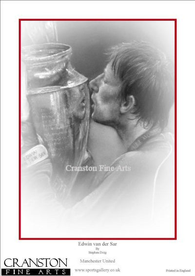 Edwin van der Sar by Stephen Doig.
