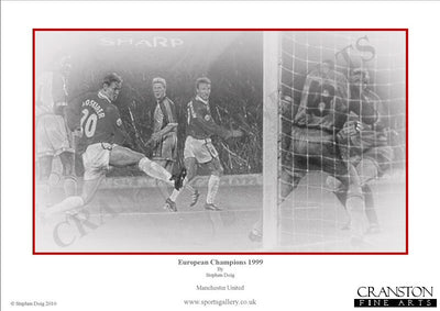 European Champions 1999 - Manchester United by Stephen Doig.
