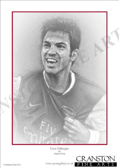 Cesc Fabregas by Stephen Doig.