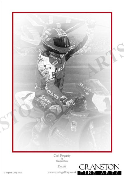 Carl Fogarty by Stephen Doig.