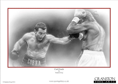 Carl Froch by Stephen Doig.