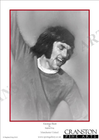 George Best - Manchester United by Stephen Doig.