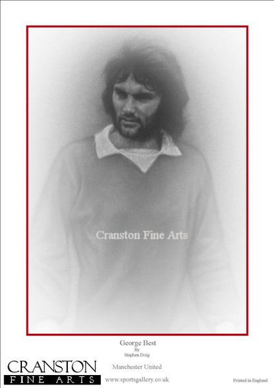 George Best - Manchester United Legend by Stephen Doig.