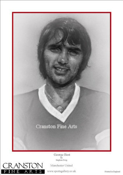 George Best - Manchester United by Stephen Doig.