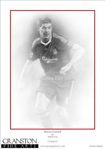 Steven Gerrard by Stephen Doig.