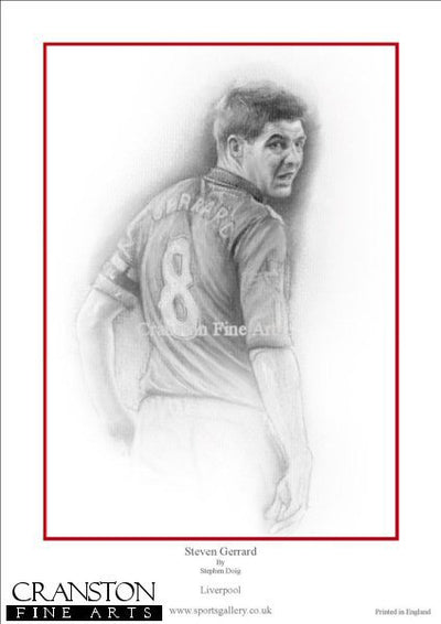 Gerrard - Liverpool Number 8 by Stephen Doig.