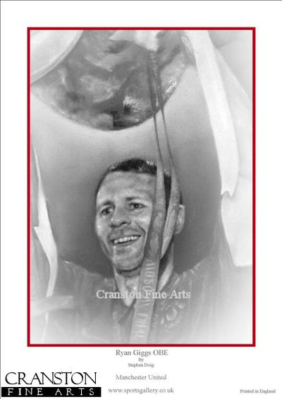 Ryan Giggs - European Cup Winner by Stephen Doig.