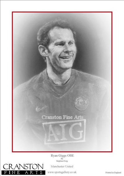 Ryan Giggs - Manchester United by Stephen Doig.