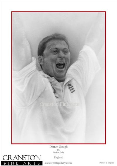 Darren Gough by Stephen Doig.