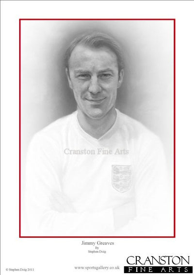 Jimmy Greaves by Stephen Doig.