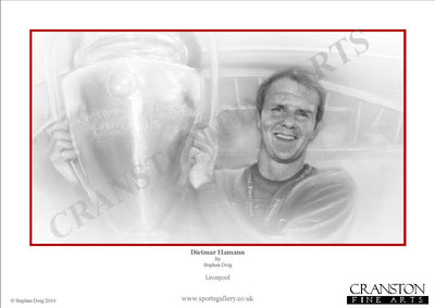 Dietmar Hamann - Liverpool by Stephen Doig.