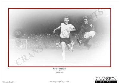 Sir Geoff Hurst by Stephen Doig.