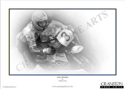 Joey Dunlop by Stephen Doig.
