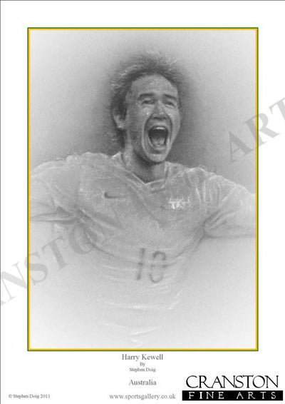 Harry Kewell - Australia by Stephen Doig.