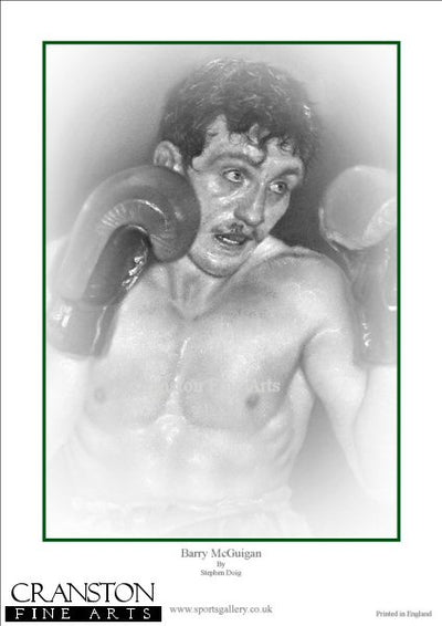 Barry McGuigan by Stephen Doig.