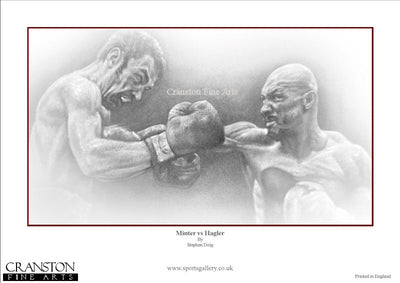 Minter vs Hagler by Stephen Doig.