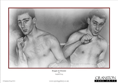 Reggie and Ronnie by Stephen Doig.