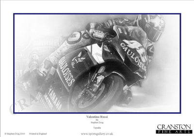 Valentino Rossi - Yamaha by Stephen Doig.
