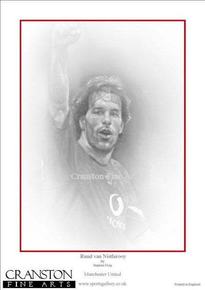 Ruud van Nistelrooy - Manchester United by Stephen Doig.