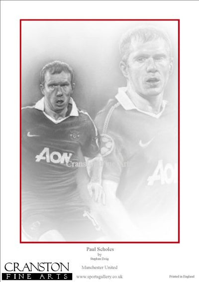 Manchester United - Paul Scholes by Stephen Doig.
