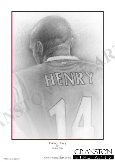 Thierry Henry by Stephen Doig.