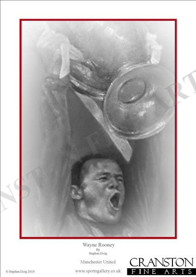 Wayne Rooney - European Champion by Stephen Doig.