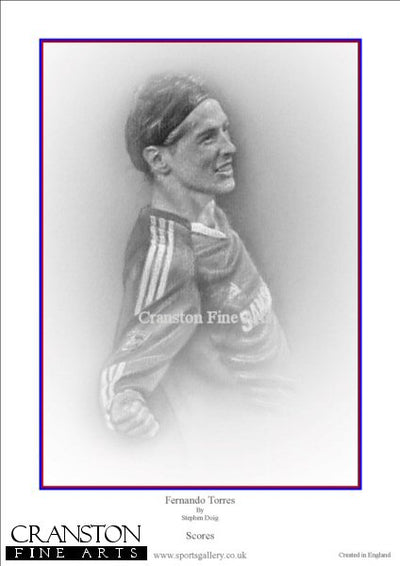 Fernando Torres - Chelsea by Stephen Doig.