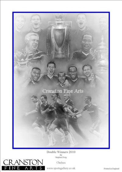 Chelsea - Double Winners 2010 by Stephen Doig.