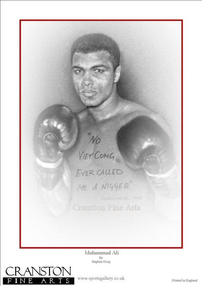 Muhammad Ali by Stephen Doig.