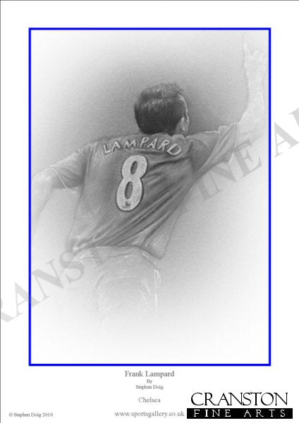 Frank Lampard - Chelsea by Stephen Doig.