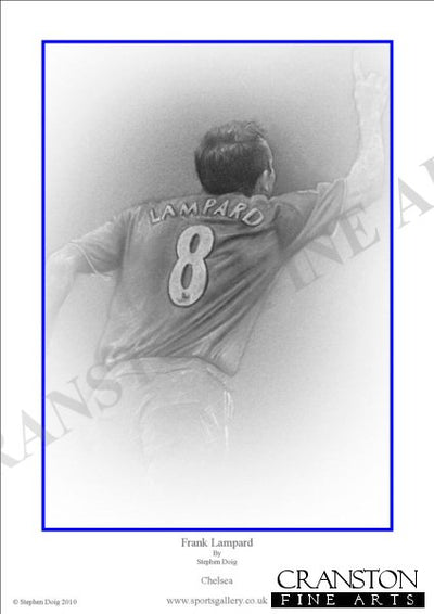Frank Lampard - Chelsea by Stephen Doig.