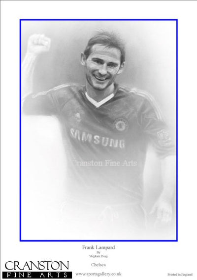 Frank Lampard - Chelsea by Stephen Doig.