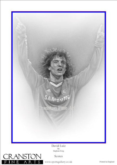 David Luiz - Chelsea by Stephen Doig.