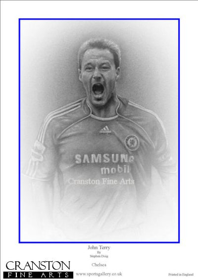 John Terry - Chelsea by Stephen Doig.
