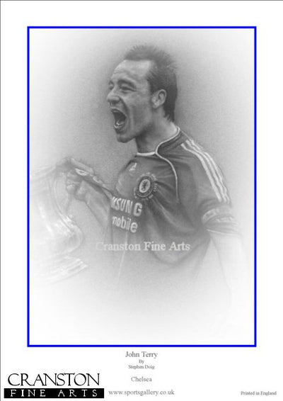 John Terry - FA Cup Winner by Stephen Doig.