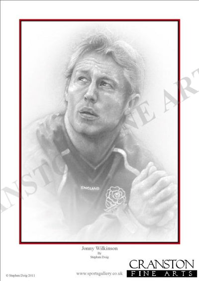 Jonny Wilkinson by Stephen Doig.