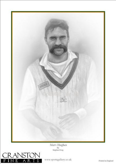 Merv Hughes by Stephen Doig.