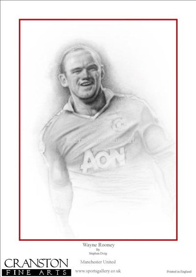 Wayne Rooney by Stephen Doig.