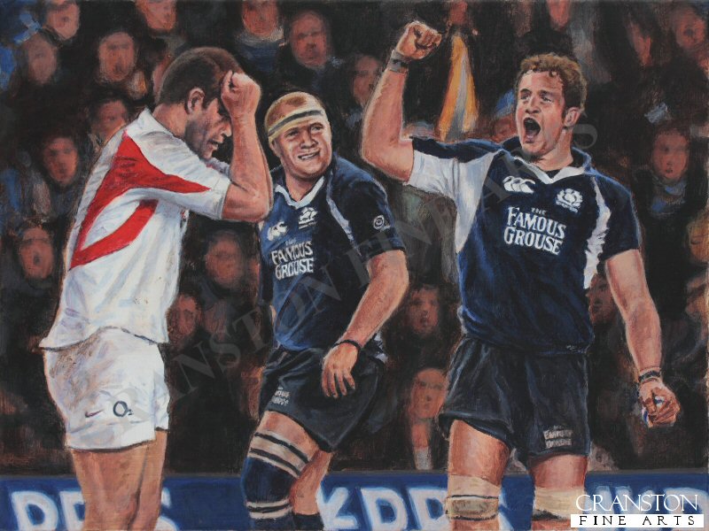 Calcutta Cup 2006, Scotland 18 - England 12 by David Pentland. (GS)