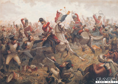 Capture of the French Eagle by Sgt Ewart by Sulliven. (B)